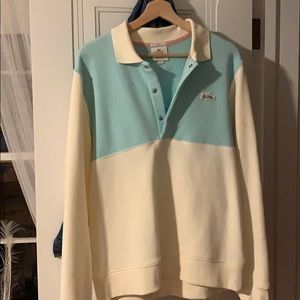 Lacoste X Golf le Fleur* two toned sweater